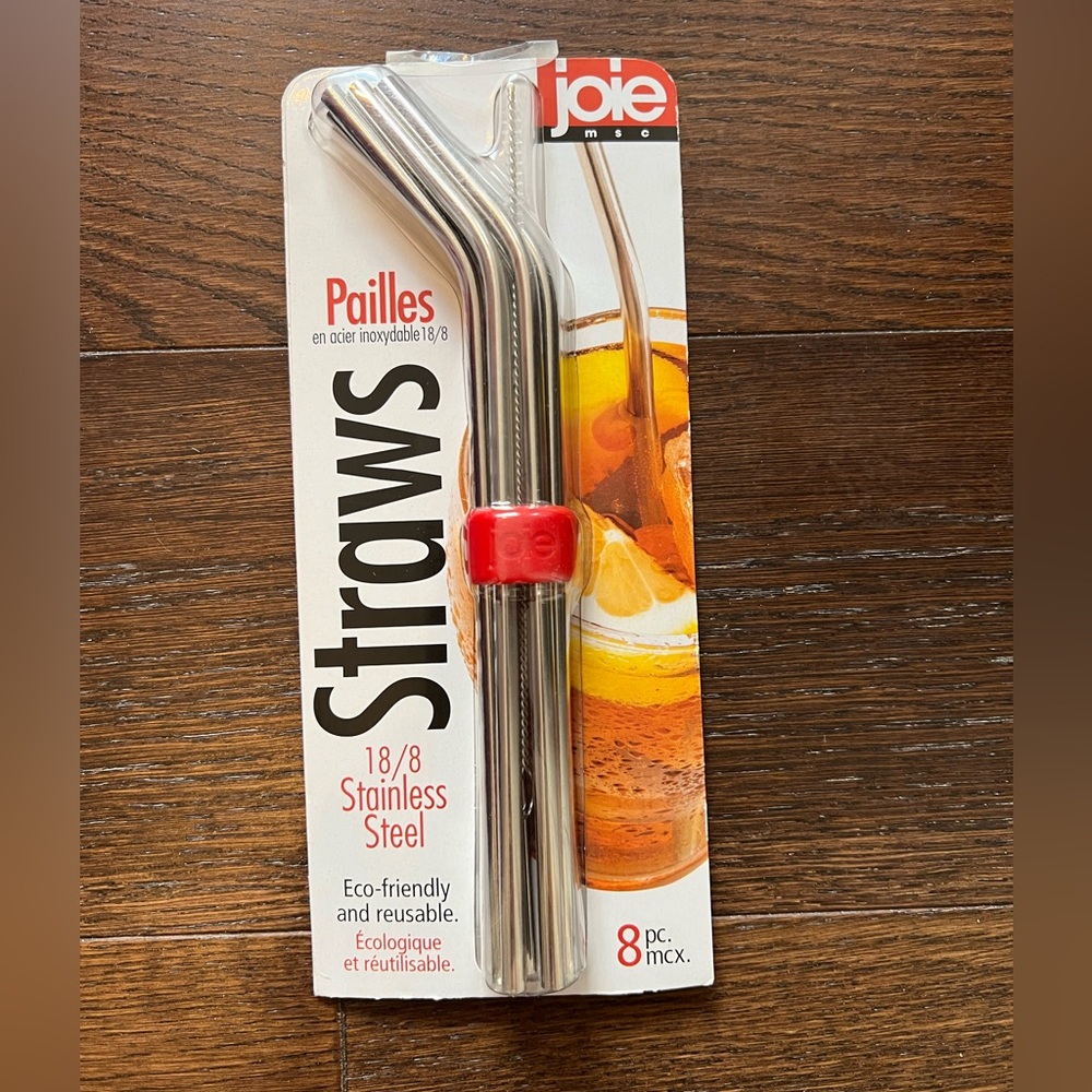 FREE w purchase - Joie - Stainless Steel Straw Set